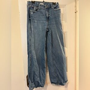 Good American Wide Leg Woman’s Jeans, Size 10